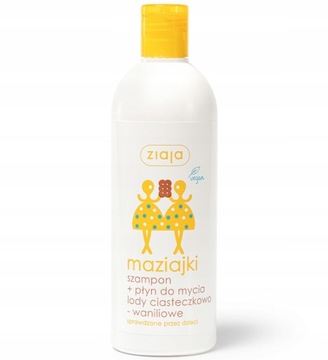 ZIAJKA SZAMPON+PŁYN 2W1 LODY CIASTECZKOWE+WANILIA