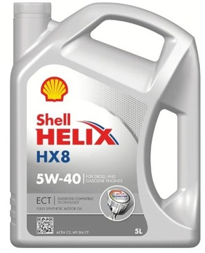 5L OLEJ SHELL 5w40 HELIX ECT HX8 ACEA C3 dexos2