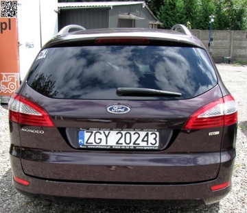 Ford Mondeo IV Kombi 2.0 Duratorq TDCi DPF 140KM 2009 Ford Mondeo Black Weekend-Automat Hak -Zadbany 2.0 Diesel 140KM, zdjęcie 3