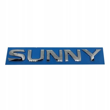 Emblemat znaczek naklejki do Nissan Sunny