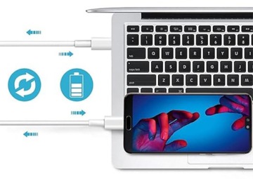 КАБЕЛЬ БЫСТРОЙ ЗАРЯДКИ USB-C USB-C 2M ПРОЧНЫЙ КАБЕЛЬ USB-C БЫСТРАЯ ЗАРЯДКА PD 60 Вт QC