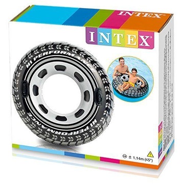 НАДУВНОЕ КОЛЕСО INTEX ДЛЯ ПЛАВАНИЯ + БЕСПЛАТНО