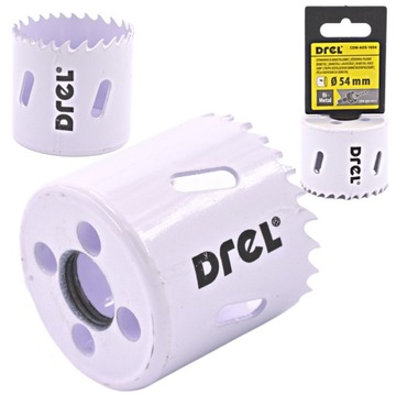 OTWORNICA KORONKA BIMETAL DO DREWNA METALU 54 mm