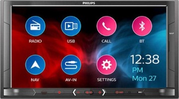 RADIO PHILIPS CE600N DSP USB BT GPS WVGA AV-IN MP3