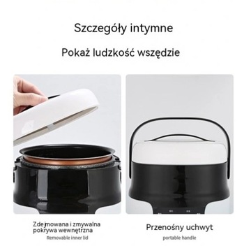 Multicooker,powolna kuchenka,24v dla ciężarówki 2L