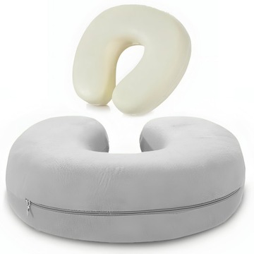 ПОДУШКА ДЛЯ ПУТЕШЕСТВИЯ ДЛЯ ШЕИ ТУРИСТИЧЕСКАЯ, ОРТОПЕДИЧЕСКАЯ, ПОДГОЛОВНИК ROGAL ДЛЯ АВТОМОБИЛЯ