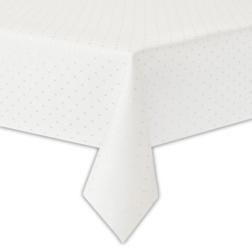 OBRUS PLAMOODPORNY 195GSM KROPECZKA GŁADKI 130X180