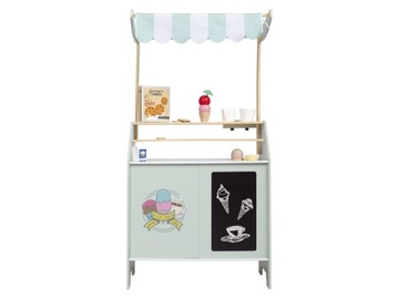 Playtive Деревянная кофейня-бар с доской для письма для детей