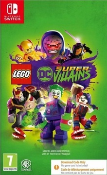 LEGO DC ZŁOCZYŃCY PL SUPER-VILIANS NINTENDO SWITCH