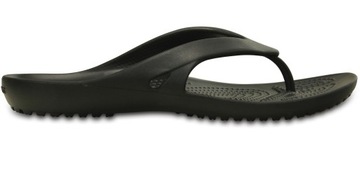 Crocs czarne buty Japonki klapki Kadee II Flip ROZMIAR W11 42-43