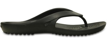 Crocs czarne buty Japonki klapki Kadee II Flip ROZMIAR W6 36-37