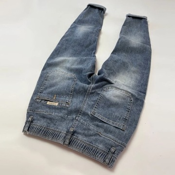 Men's Jeans Men's Slim Small Feet Long Pants Versa