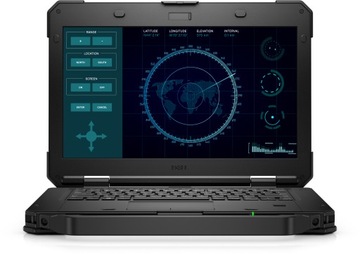 DOTYK Dell 5420 Rugged i7 8gen RX540 32/512 SSD NVMe Full HD 2x LAN GPS LTE