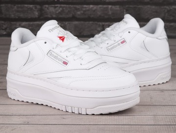 Buty sneakersy damskie Reebok CLUB C EXTRA WHITE