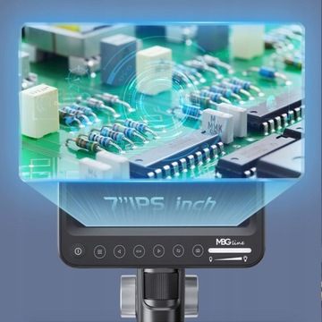 ЦИФРОВОЙ МИКРОСКОП для электроники ПАЙКА FHD IPS 12MPX МАСТЕРСКАЯ 32ГБ