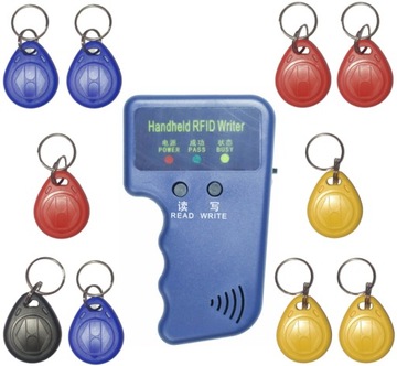 KOPIARKA PROGRAMATOR DUPLIKATOR RFID + 10 BRELOKÓW