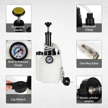 ZESTAW DO ODPOWIETRZANIA HAMULCÓW WYMIANY PŁYNU LittleFortune