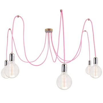 Oprawka e27 do żarówki do lampy chromowana