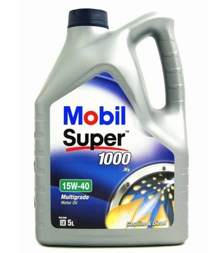 Olej silnikowy Mobil SUPER 1000 X1 15W40 5L