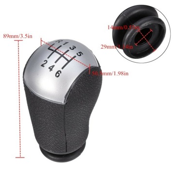 Красивая ручка переключения передач Ford Mondeo MK3 2000-07