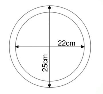 10 подставок для цветочных горшков, диаметр 25см, STRONG