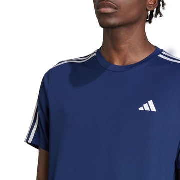 L Koszulka męska adidas Train Essentials 3-Stripes Training Tee granatowa I