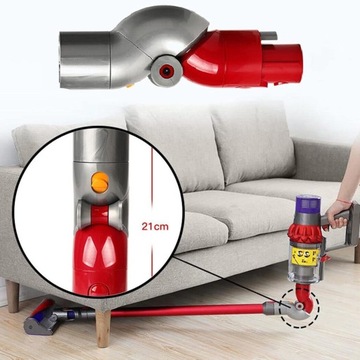 УГЛОВОЙ АДАПТЕР С НИЗКИМ РАСХОДОМ ДЛЯ ПЫЛЕСОСА DYSON V15 V11 V10 V8 V7
