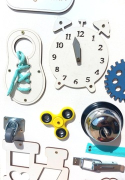 большая доска для манипуляций Монтессори для ребенка