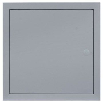 DRZWICZKI REWIZYJNE EMALIOWANE SZARE 60x60 GAŁKA