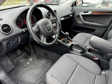 Audi A3 8P Hatchback 3d 1.6 102KM 2006 Audi A3 Sportback 1.6 MPI Climatronic Gwarancja, zdjęcie 9