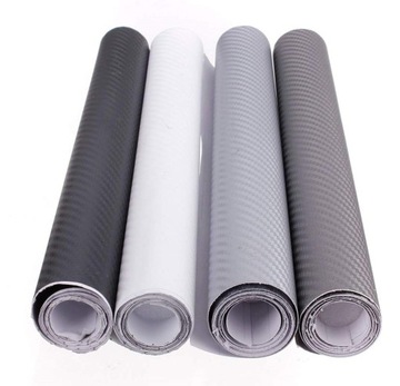 ФОЛЬГА КАРБОН ШПОН 3D CARBON GREY 127 x 50 см