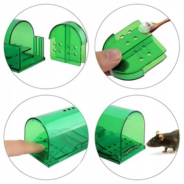 2x СПАСАТЕЛЬНАЯ ЛОВУШКА ДЛЯ МЫШЕЛОВКИ ДЛЯ ГРЫЗУНОВ ГУМАНИТАРНАЯ ЛОВУШКА
