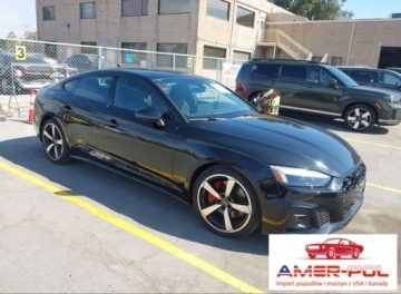 Audi A5 F5 Sportback Facelifting 2.0 45 TFSI 265KM 2024 Audi A5 Sportback 2024r., PREMIUM PLUS 45 TFSI QUATTRO S TRONIC, 2L, od ub