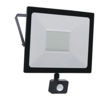 HALOGEN NAŚWIETLACZ LED 100W CZUJNIK RUCHU 6500K