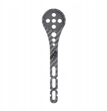 Uchwyt carbon OG-EVKIN pod kierownicę długi Garmin Edge Wahoo GoPro Varia