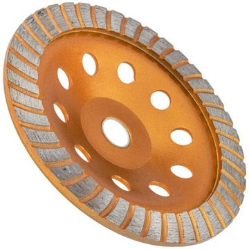 TARCZA SZLIFIERSKA DO SZLIFOWANIA BETONU DIAMENTOWA GARNKOWA 180 MM TURBO