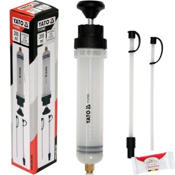 YATO ODSYSARKA/STRZYKAWKA RĘCZNA DO PŁYNÓW EKSPLOATACYJNYCH 200ML YT-07083
