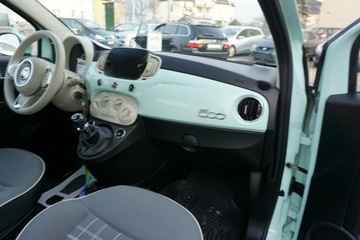 Fiat 500 II Seria 4 1.2 69KM 2019 Fiat 500 polski salon , gaz, I rej. sierpień 2020, zdjęcie 14