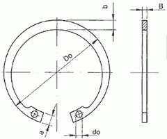 Кольцо Зегера W 052