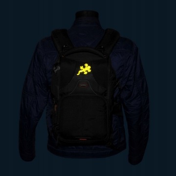 КУЛОН СВЕТООТРАЖАЮЩЕЙ ЯЩЕРИЦЫ, СВЕТООТРАЖАЮЩИЙ БРЕЛОК