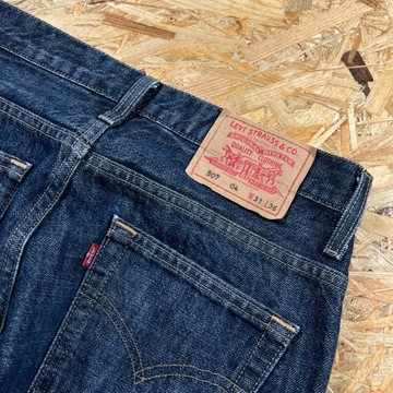 Spodnie Jeansowe LEVIS 507 04 31x36 Denim Dżinsowe