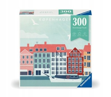 Vzdělávací Skládačka Sada Puzzle Puzzle rozvíjející motoriku Kodaň