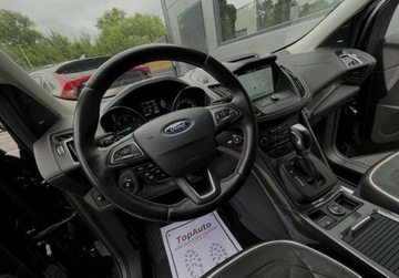 Ford Kuga II SUV Facelifting 2.0 TDCi 180KM 2018 Ford Kuga VIGNALE 4x4 180KM kamera SKORA GWARANCJA SONY 2.0, zdjęcie 33