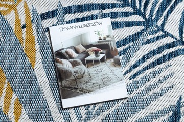 КОВЕР ИЗАЛЯ ОТКРЫТАЯ ТЕРРАСА 160x220 см темно-синий #D177