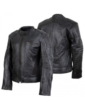 Kurtka motocyklowa skórzana Rypard Retro M