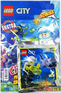 LEGO CITY 2/2022 MAGAZYN + NUREK Z REKINEM