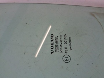 SKLO (OKNO) DVEŘE LEVÝ ZADNÍ VOLVO XC70 2002 ROK