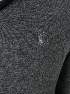 Sweter z wełny merino z logo Polo Ralph Lauren M