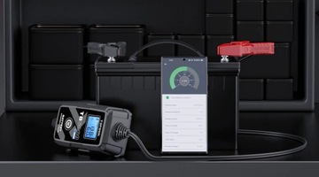 ТЕСТЕР АККУМУЛЯТОРА + ВЫПРЯМИТЕЛЬ 2в1 TOPDON TB6000PRO