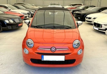 Fiat 500 II CC Seria 4 1.0 mHEV 70KM 2023 Fiat 500 500 Cabrio 1.0 HYB 70 KM Salon PL 1 WLASC 2023r 4.000 km Warsza, zdjęcie 11
